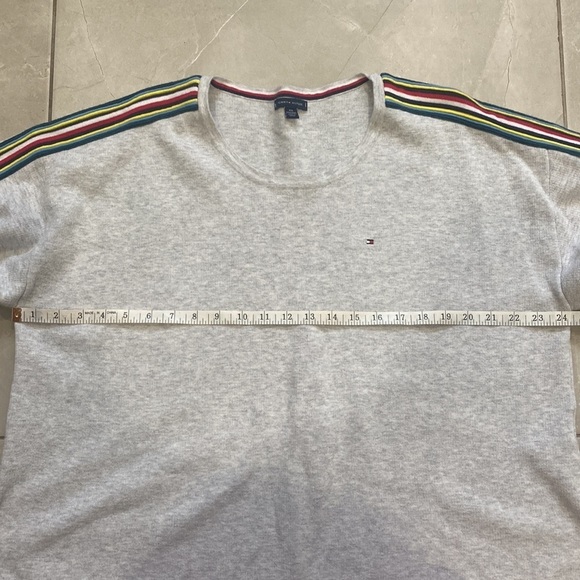Tommy Hilfiger Striped Sleeve Sweater - Picture 9 of 10
